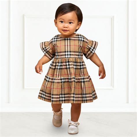 cheap baby burberry dress|burberry newborn baby set.